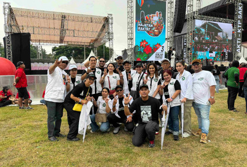 Relawan Progresif Ramaikan Kampanye Terakhir Ganjar-Mahfud di Solo dan Semarang