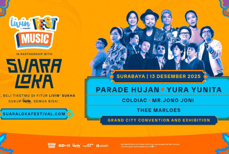 Parade Hujan, Yura dan Coldiac Siap Ramaikan Suara Loka di Surabaya