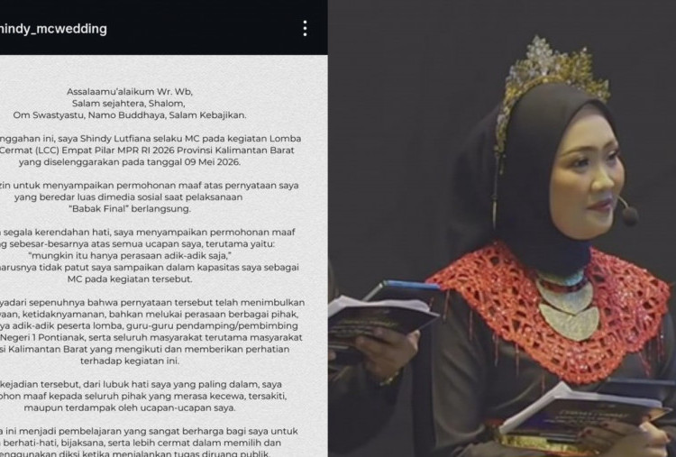 Klarifikasi Shindy Lutfiana MC Lomba Cerdas Cermat MPR Kalbar usai Dihujat: Jadi Pembelajaran Berharga
