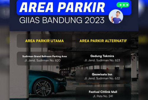 Area Parkir Alternatif dan Shuttle Bus Gratis GIIAS Bandung 2023