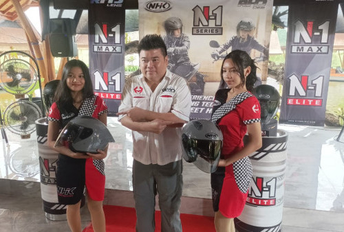 NHK Luncurkan N-1 Series, Helm Half Face dengan Teknologi MotoGP Seharga Rp 300 Ribuan