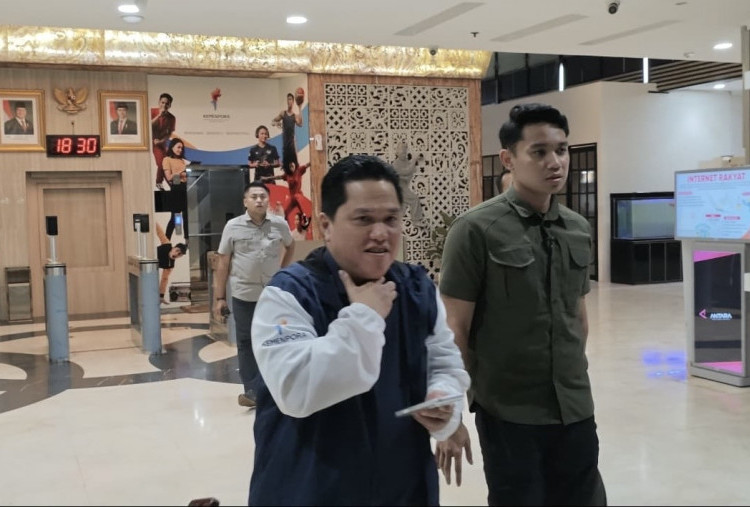 Enggan Bahas Evaluasi SEA Games 2025, Erick Thohir Hanya Sampaikan Ucapan Tahun Baru