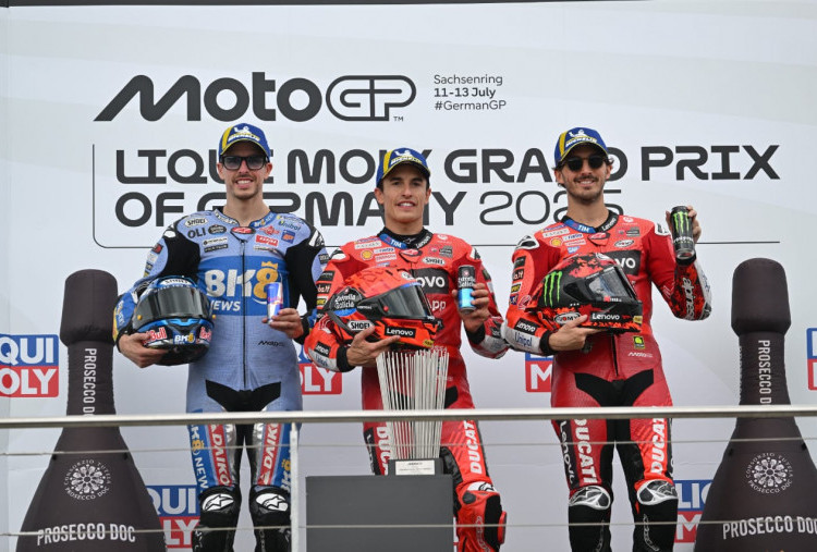 Top 10 MotoGP Jerman 2025: Marc Marquez Tak Terbendung di Sachsenring!