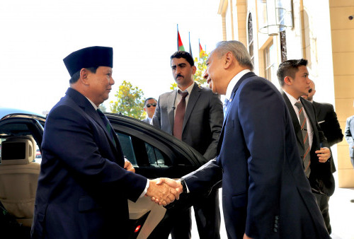 Prabowo Tiba di Yordania, Wakili Jokowi di Konferensi Tanggap Darurat Gaza