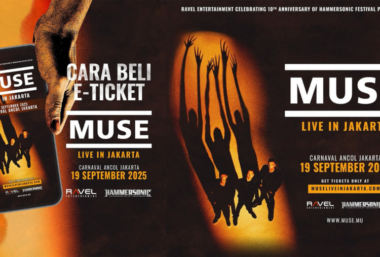 Link dan Cara Beli Tiket Konser Muse di Jakarta 2025, Dibuka Hari ini Pukul 13.00 WIB