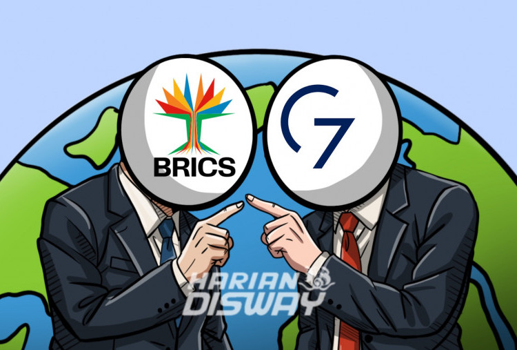 BRICS vs G-7: Membaca Ulang Dinamika Hegemoni Ekonomi Global