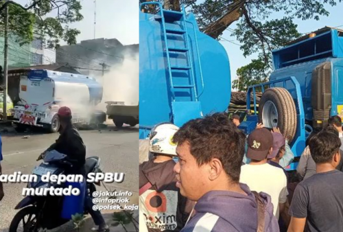 Detik-Detik Kecelakaan Truk Tangki di Plumpang, Sopir Hilang Kendali