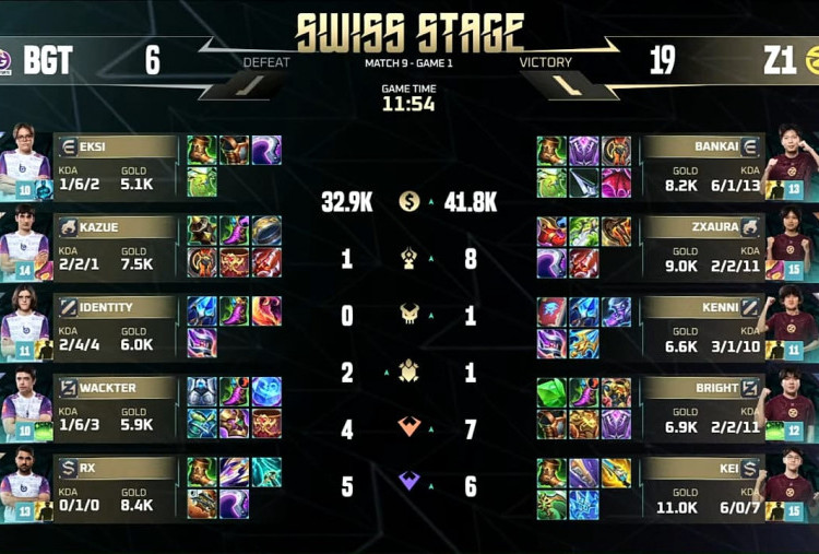 Mobile Legends World Championship M7: Team Zone Dominasi Boostgate dalam Laga Singkat Swiss Stage 