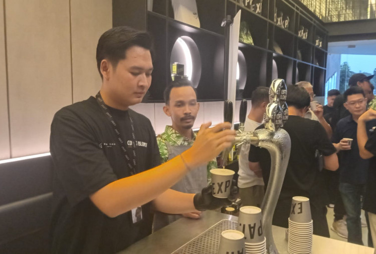 Coffee Blonde, Paduan Bir dan Kopi Kintamani Kreasi Expat. Roaster dan Black Sand Brewery