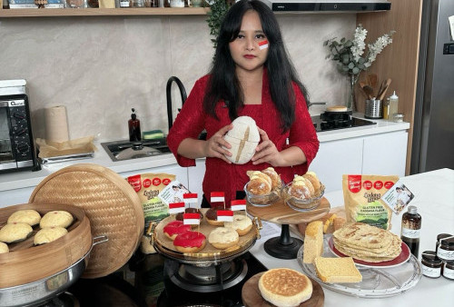 Bareng Chef Risma, 500 Peserta Ini Tahu Cara Membuat Roti Sourdough Sehat dari Ragi Alami dan Tepung Gluten Free