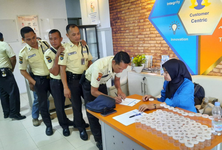 PKSS Lampung Gelar Pemeriksaan Rutin Tes Narkoba, Seluruh Pekerja Dinyatakan Negatif