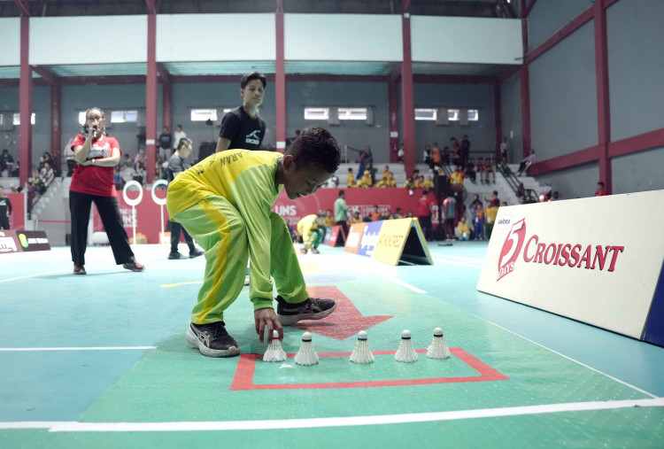 480 Siswa SD di Solo Meriahkan MilkLife Festival SenengMinton 2026