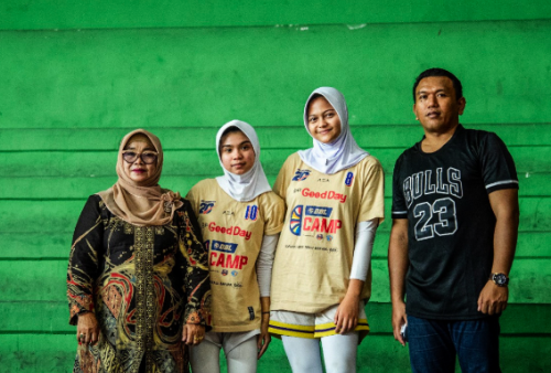 DBL Camp 2024: Ini Wujud Dukungan Penuh SMA Adabiah 2 Padang untuk Najya dan Gita di Jakarta