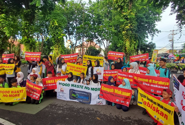 Deklarasi Gerakan 'Makan Dihabiskan' Surabaya, Sampah Makanan Tembus 888 Ton per Hari!