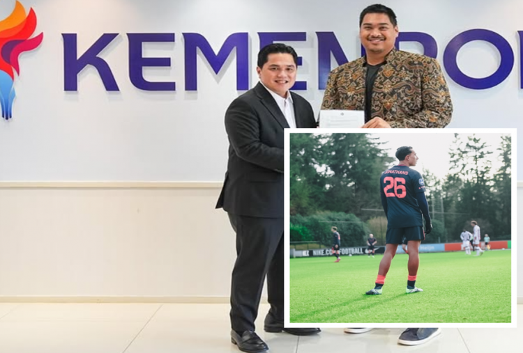 HEBOH! Erick Thohir Serahkan Berkas 3 Calon Pemain Timnas, Dean Zandbergen Datang Bersama Keluarga: Miliano Siap