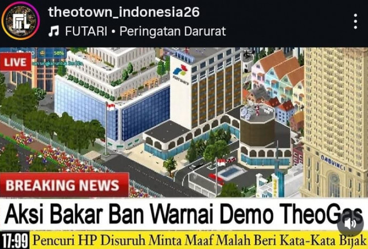 Game TheoTown Dibanjiri Pemain Indonesia, Bangun Mie Gacoan Lengkap dengan Demo Tukang Parkir