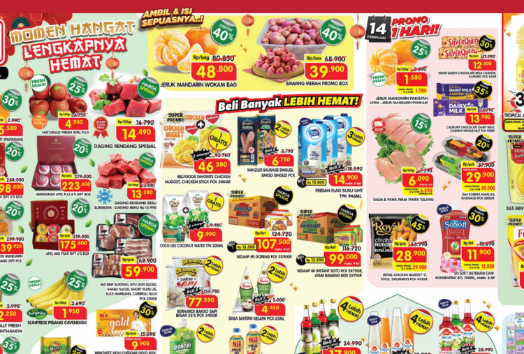 Promo JSM Superindo Minggu Ini 13-15 Februari 2026, Spesial Imlek Ambil Jeruk Sepuasnya Cuma Rp48 Ribu