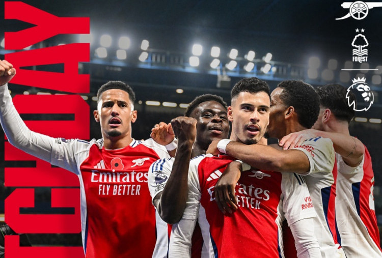 Prediksi Arsenal vs Nottingham Forest di Premier League 2024/2025, Sabtu 23 November 2024