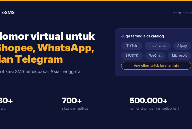 Era Akun Digital Ganda: HeroSMS Resmi Tawarkan Layanan Nomor Virtual untuk Pengguna Indonesia
