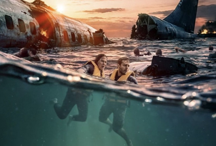 Sinopsis Deep Water, Teror Hiu Ganas Incar Penyintas Kecelakaan Pesawat 