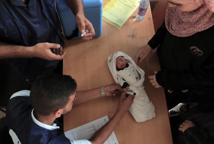 Kondisi Apokaliptik, WHO dan UNICEF Tetap Lanjutkan Vaksinasi Polio di Gaza