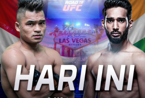 Hasil Duel Jeka Saragih vs Anshul Jubli Final Road to UFC, Patarung Indonesia Dihujani Pukulan