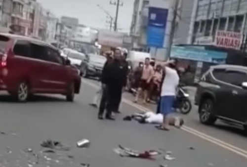 Videonya Viral, Kecelakaan di Taba Jemekeh Satu Korban Luka Parah