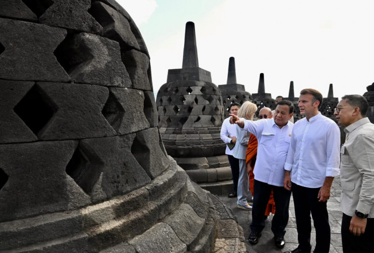 Kagumi Candi Borobudur, Macron: Lambang Keunggulan Manusia dan Inspirasi Dunia