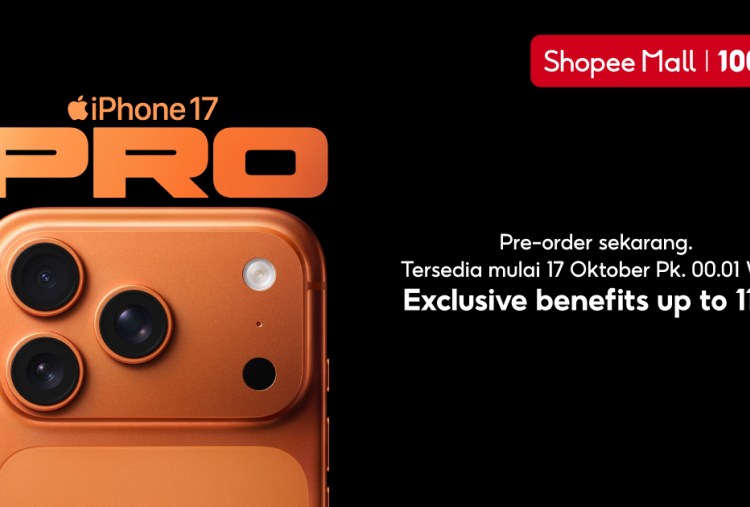 Jadi yang Pertama Miliki iPhone 17 Series, Pre-Order di Shopee Sekarang, Nikmati Promo Terbaiknya!