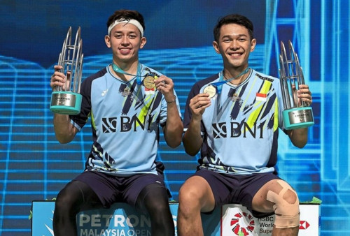 Malaysia Open 2024: Fajar/Rian Tak Perlu Terbebani Status Juara Bertahan