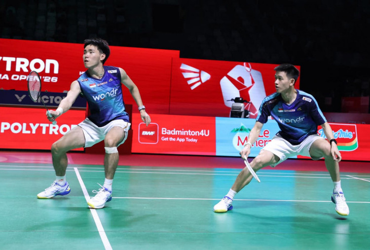Comback Epic! Raymond/Nikolaus Singkirkan Unggulan Kelima dan Rebut Tiket Semifinal Indonesia Open 2026