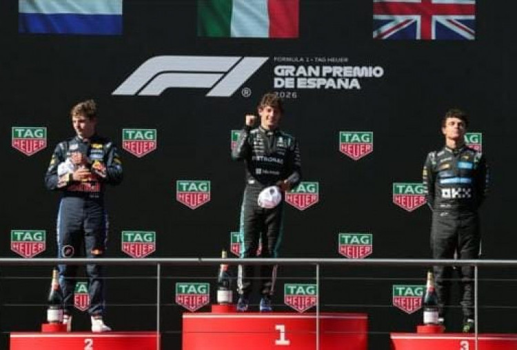 Hasil F1 GP Madrid 2026: Kimi Antonelli Juara, Verstappen Kedua