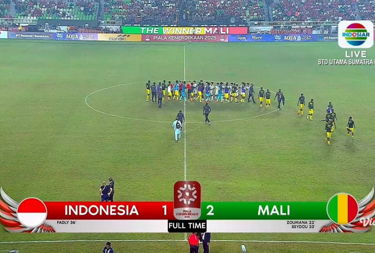HEADS UP! Indonesia Kalah 1-2 dari Mali di Final Piala Kemerdekaan