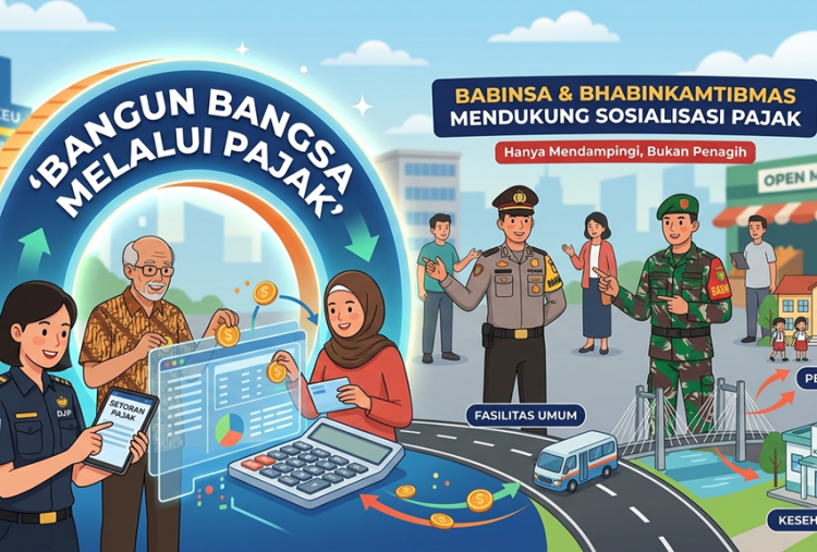 Isu Bhabinkamtibmas Ikut Tagih Pajak, Petugas: Tugas Kami Tetap Jaga Keamanan