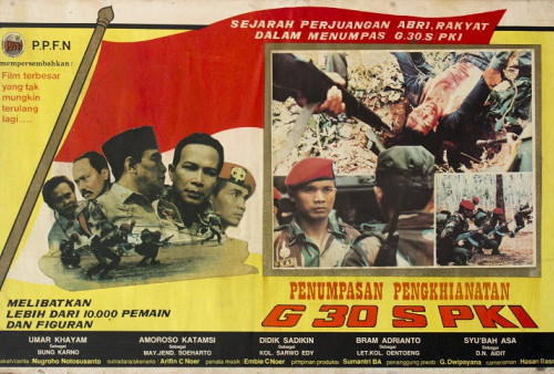 7 Pemeran Film Pengkhianatan G30S/PKI sebagai Film Unggulan Terlaris