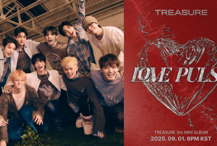 TEUME Happy! TREASURE Comeback 1 September 2025 dengan Album LOVE PULSE 