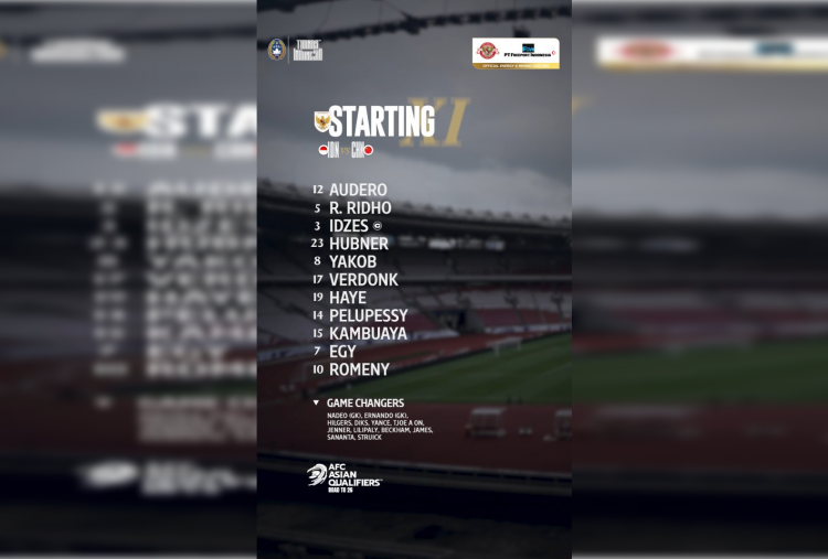 Mewah, Starting Line Up Timnas Indonesia vs China Dirilis: Egy-Ole Romeny Tandem di Depan, Kambuaya Jadi Pengatur Serangan!