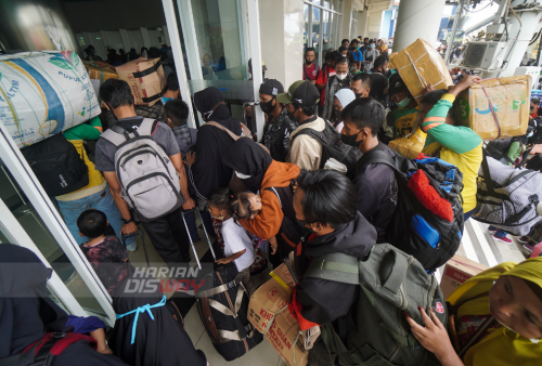 Hingga sampai H-6 jumlah penumpang yang turun di Pelabuhan Tanjung Perak Surabaya, mencapai 41.364.