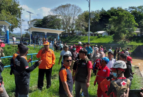 Heboh Orang Hanyut di Sungai Citanduy, Tiga Orang Melihat Ada Tangan Terapung di Tengah Arus Deras