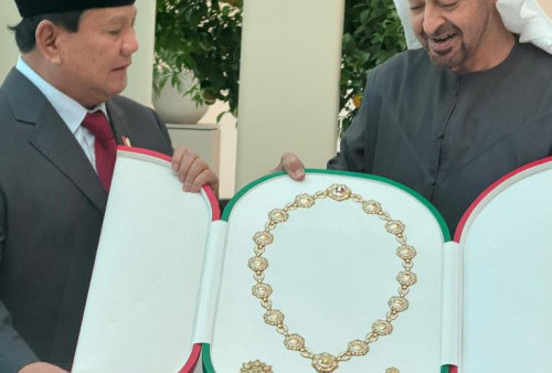 Prabowo Terima Penghargaan ‘Zayed Medal’ dari MBZ
