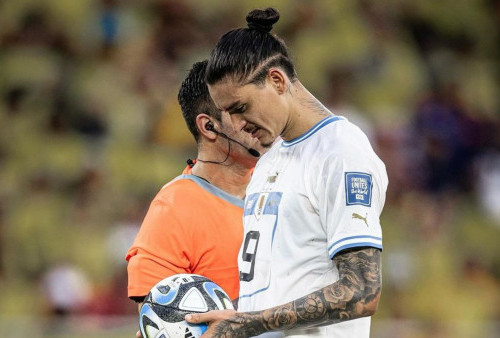 Kualifikasi Piala Dunia Kolombia vs Uruguay 2-2: Penalti Darwin Nunez Selamatkan Wajah Le Celeste