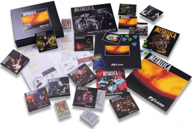 Album ReLoad Metallica Kembali ke Tangga Billboard, Edisi Remaster Langsung Rajai Hard Rock