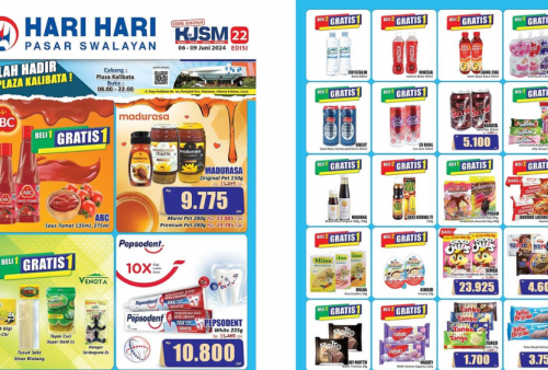 Katalog Promo JSM Hari Hari Pasar Swalayan 7-9 Juni 2024, Banyak Produk Buy 2 Get 1