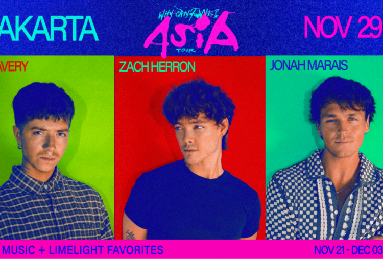 Eks Member WDW Jonah Marais, Jack Avery, dan Zach Herron Gelar Konser di Jakarta, Cek Harga Tiketnya di Sini
