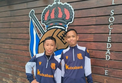 Dua Pemain U-14 Indonesia Latihan Bareng Real Sociedad, Beharap Muncul Kubo dari Indonesia 
