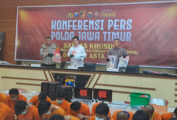 Polda Jatim Ungkap 28 Kasus TPPO