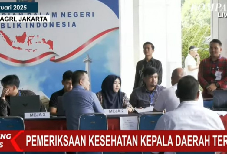 239 Kepala Daerah Terpilih Cek Kesehatan di Kantor Kemendagri, Bukan di Rumah Sakit