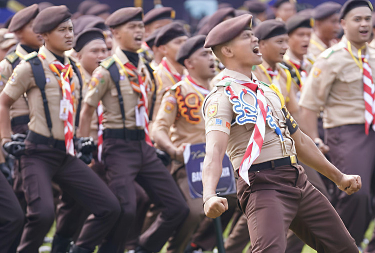 Tingkatkan Kepribadian, Ratusan Napi Ikut Perkemahan Satya Dharma Bhakti Pemasyarakatan di Lapas Cibinong