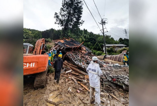 Topan Shanshan Hantam Jepang, Puluhan Warga Terluka dan Ratusan Ribu Rumah Alami Pemadaman Listrik