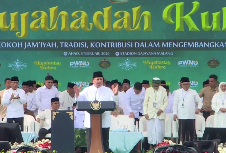 Janji Prabowo di Mujahadah Kubro 1 Abad Nahdlatul Ulama, Tak Mundur Lawan Korupsi dan Setia Pada Rakyat Indonesia